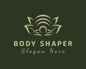 Body Masseuse Lotus logo design