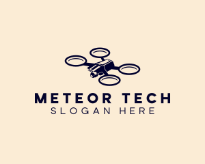 Aerial Tech Drone  logo design