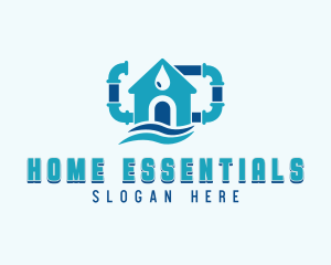 Home Plumbing Maintenance logo design