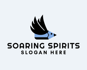 Flying Pencil Bird logo