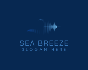 Sea Sound Wave logo design