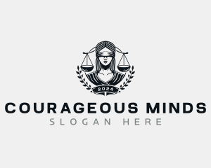 Justice Scale Woman logo