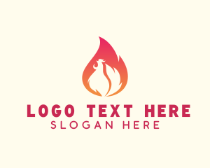 Hot Chicken Flame logo