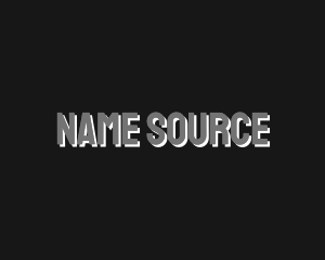 Grayscale Type Wordmark logo