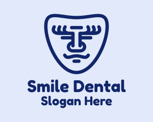 Smiling Face Mask logo design