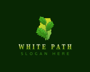 Illinois White Oak Leaves logo