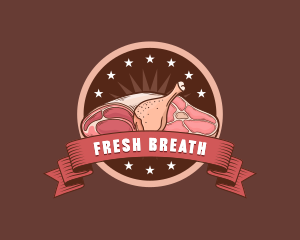 Butcher Meat Deli logo design