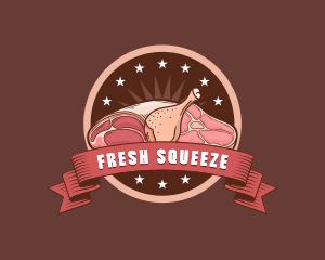 Butcher Meat Deli logo design