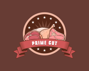 Fresh Butcher Meat logo design