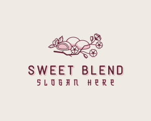 Japanese Sweet Mochi logo design