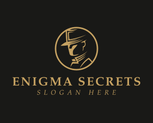 Gentleman Inspector Man logo design