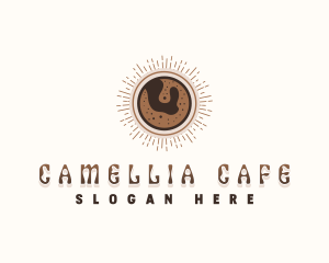 Retro Coffee Cafe logo design