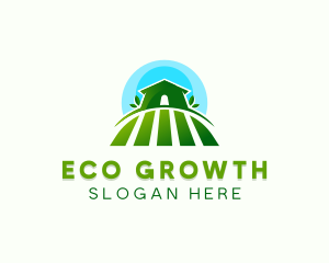 Greenhouse Gardening  Landscaping logo design