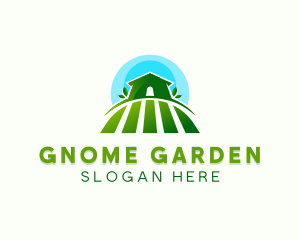 Greenhouse Gardening  Landscaping logo design