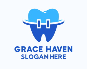 Dental Braces Oral Care  Logo