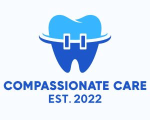 Dental Braces Oral Care  logo design