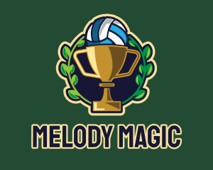 Volleyball Trophy Cup logo