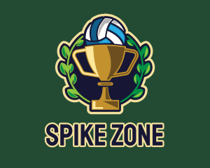 Volleyball Trophy Cup logo