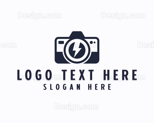 Digicam Flash Camera Logo