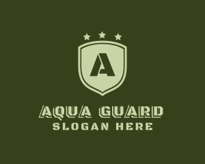 Army Shield Military logo design