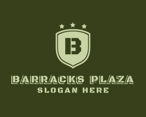 Army Shield Military logo design