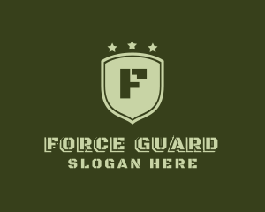 Army Shield Military logo design