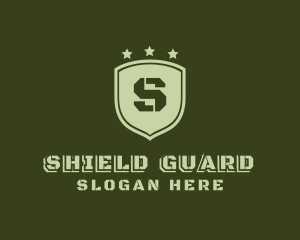 Army Shield Military logo design