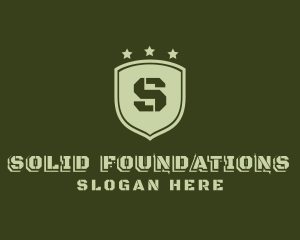 Army Shield Military logo