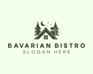 Forest Cottage House logo design