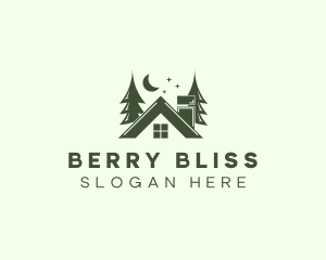 Forest Cottage House logo design