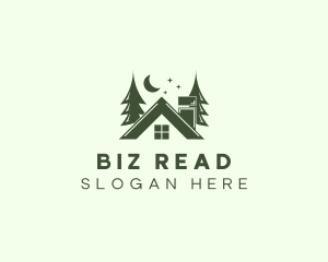 Forest Cottage House logo design