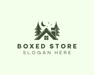 Forest Cottage House logo design