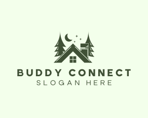 Forest Cottage House logo design