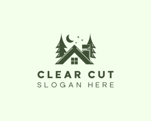 Forest Cottage House logo design