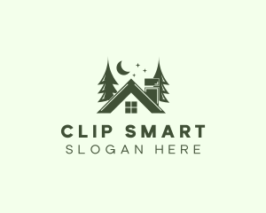 Forest Cottage House logo design