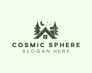 Forest Cottage House logo design