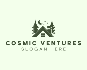 Forest Cottage House logo design