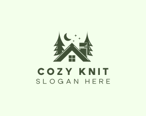 Forest Cottage House logo design