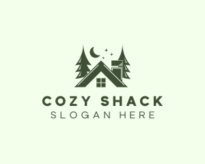 Forest Cottage House logo design