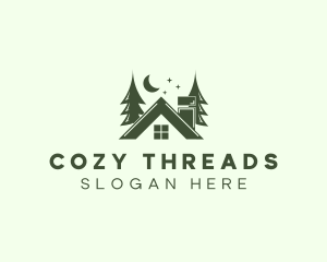 Forest Cottage House logo design