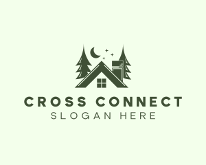 Forest Cottage House logo design