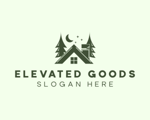 Forest Cottage House logo design