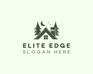 Forest Cottage House logo design