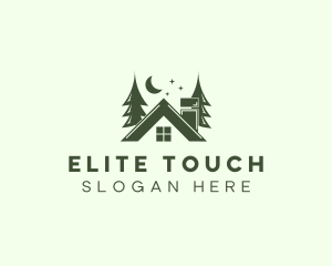 Forest Cottage House logo design