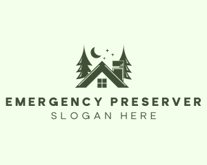 Forest Cottage House logo design