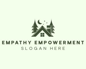 Forest Cottage House logo design