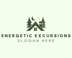 Forest Cottage House logo design