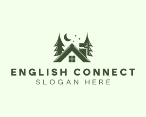 Forest Cottage House logo design