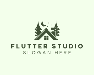 Forest Cottage House logo design