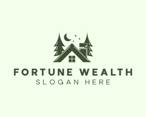 Forest Cottage House logo design